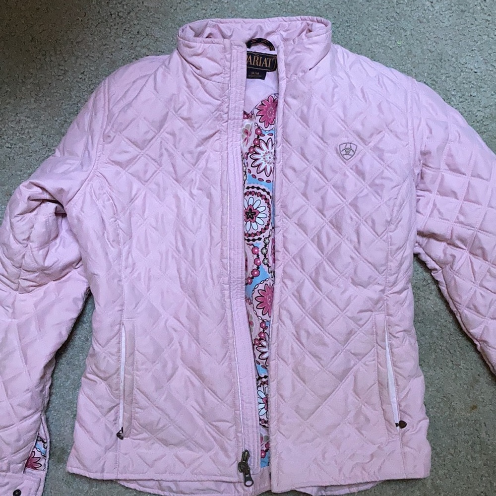 Ariat light weight puffa jacket